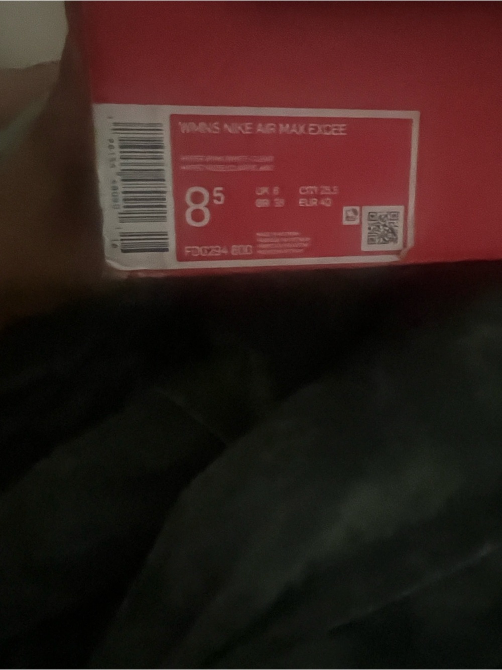 Nike Bright Pink and White Air Max Sneakers - Picture 7 of 7